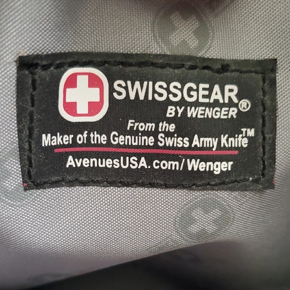 SwissGear Black Laptop Bag Gender Neutral One Size
